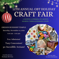 Oregon Buddhist Temple Nov 14, 2026 Holiday Craft Show