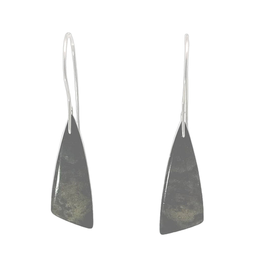 Dragon's Blood Jasper 2 Wedge Earrings