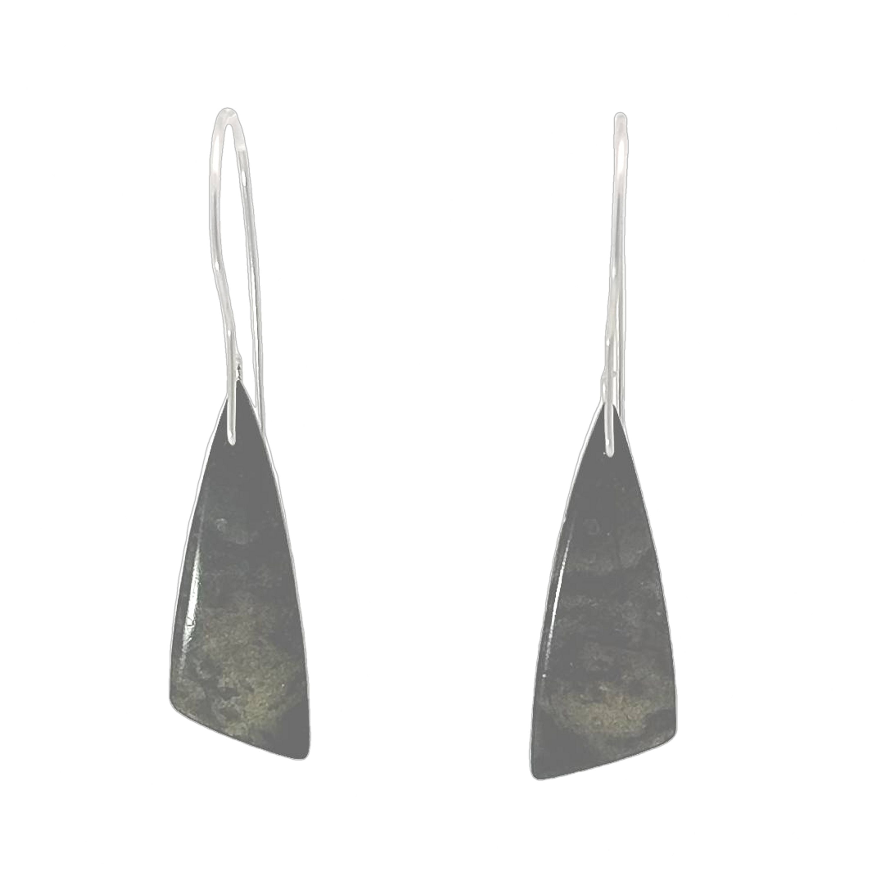 Dragon's Blood Jasper 2 Wedge Earrings