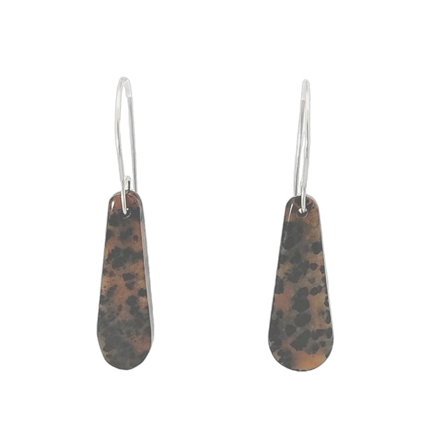 Cheetah Agate Drop Earrings