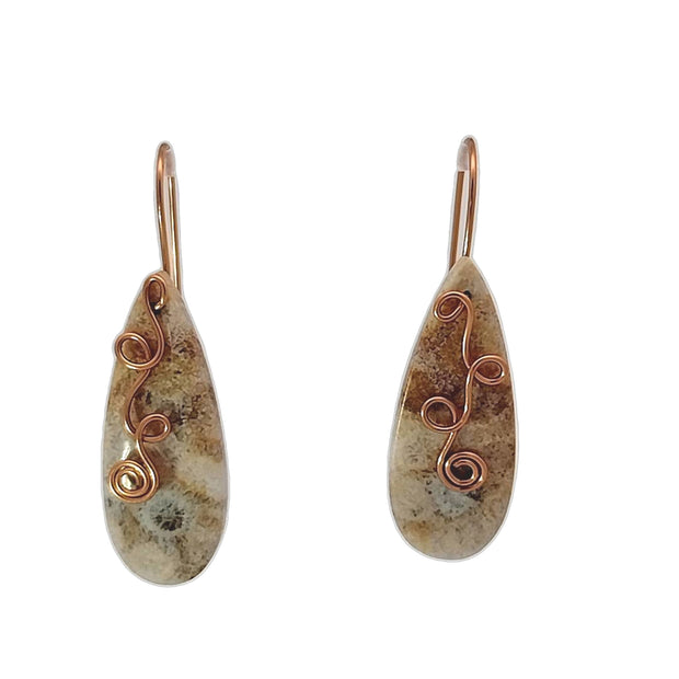 Petosky Stone 5 Earrings