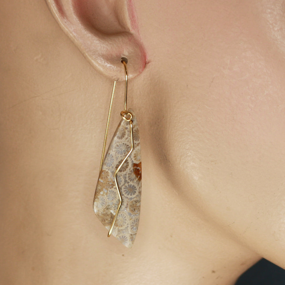 Petosky Stone 4 Earrings