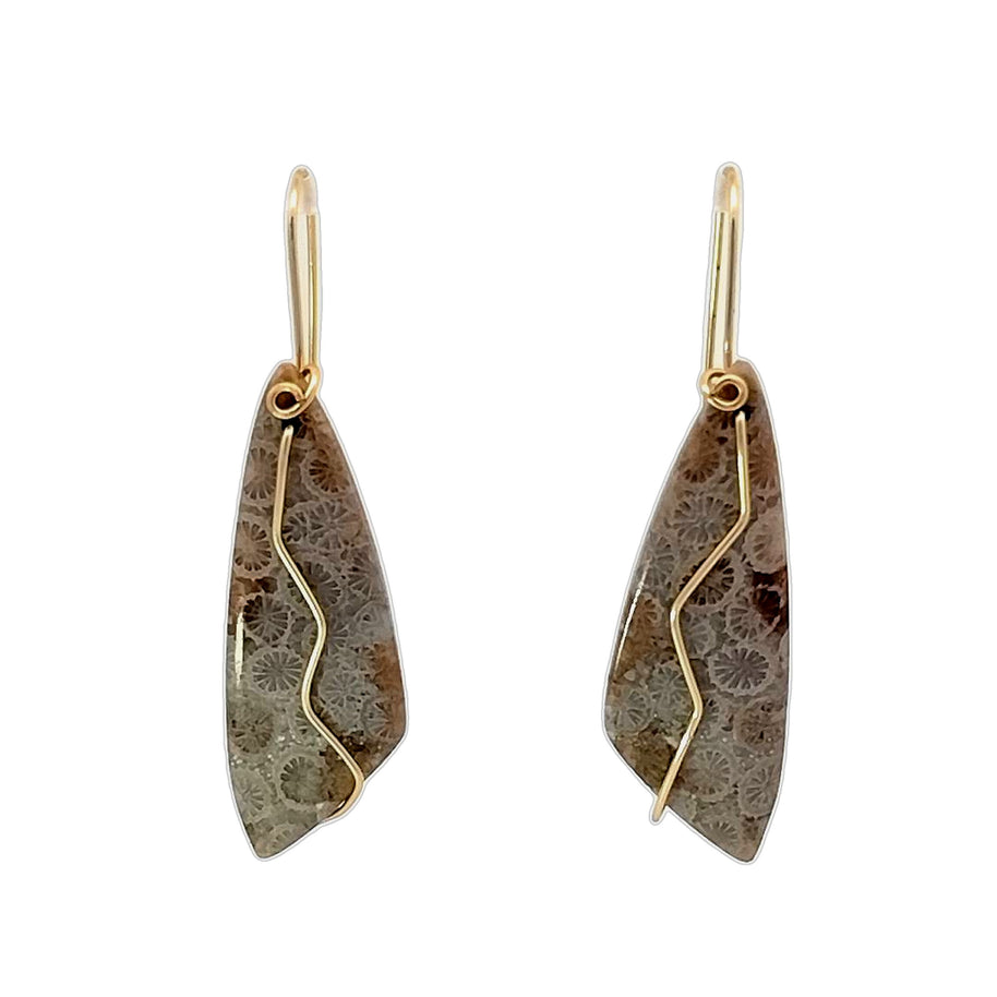Petosky Stone 4 Earrings