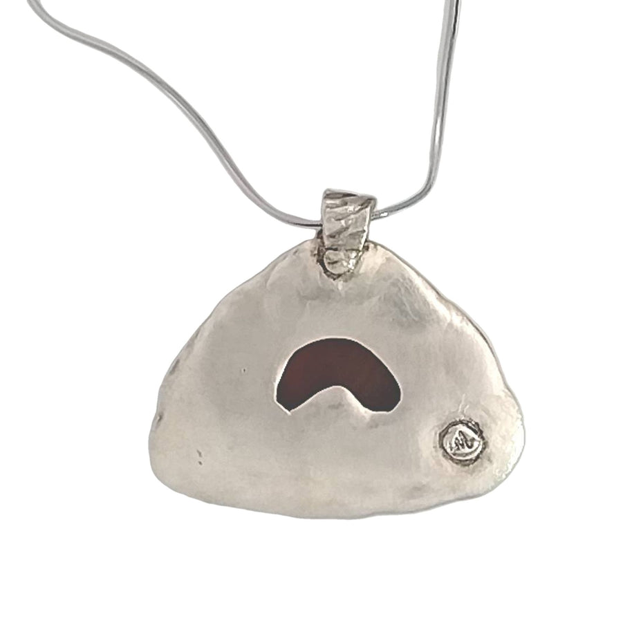 FS Frolicking Agate Dolphin Pendant
