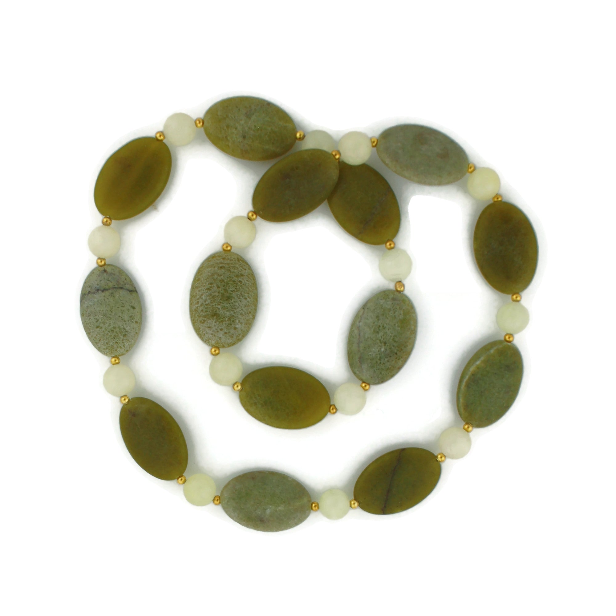 Desert Sage Serpentine Necklace