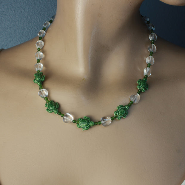 Turtle Conga Line Necklace