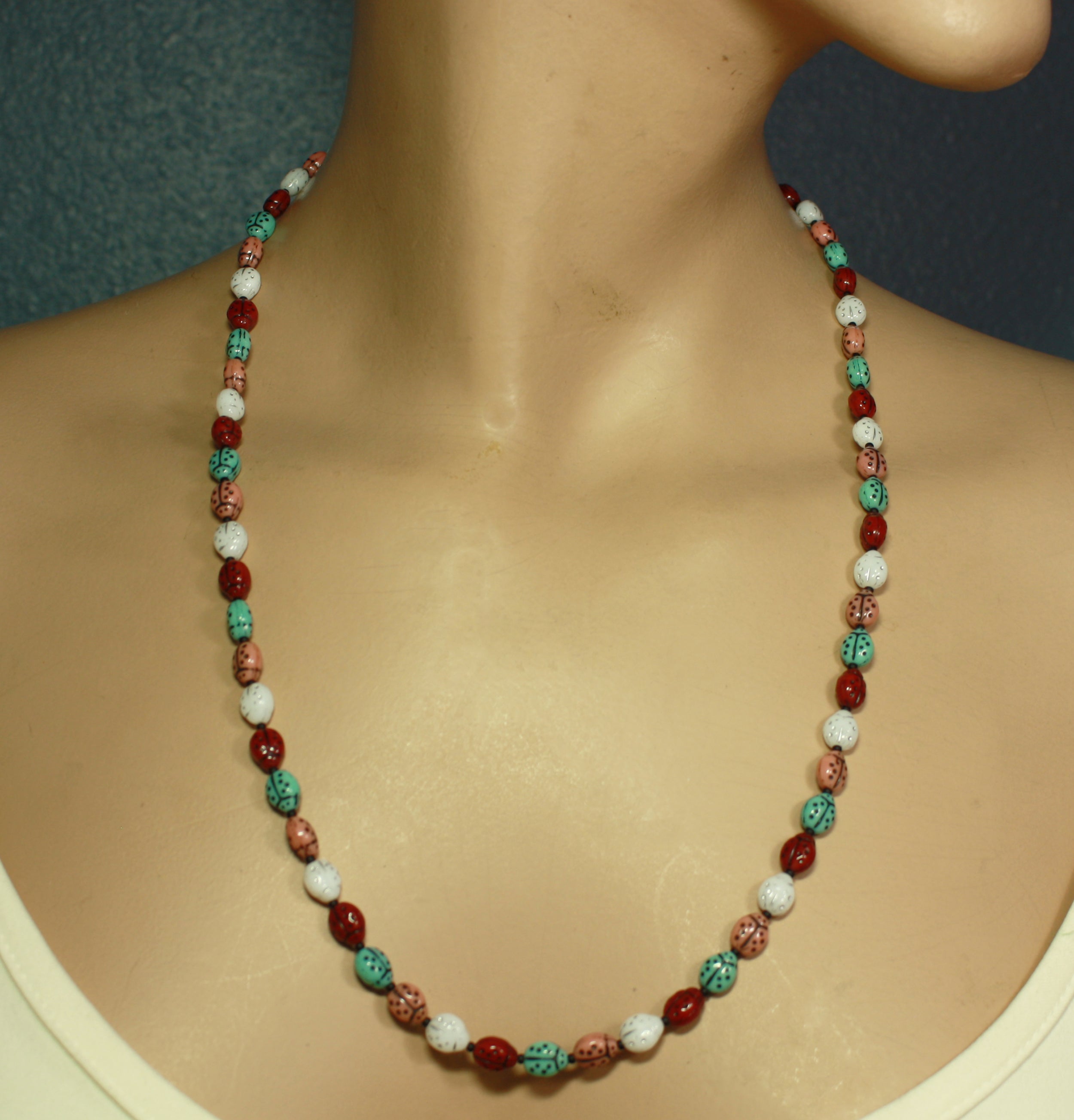 Lovely Ladybug Parade Necklace