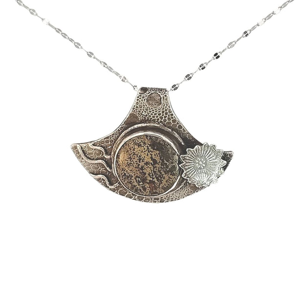 FS Paintbrush Jasper Total Eclipse Pendant