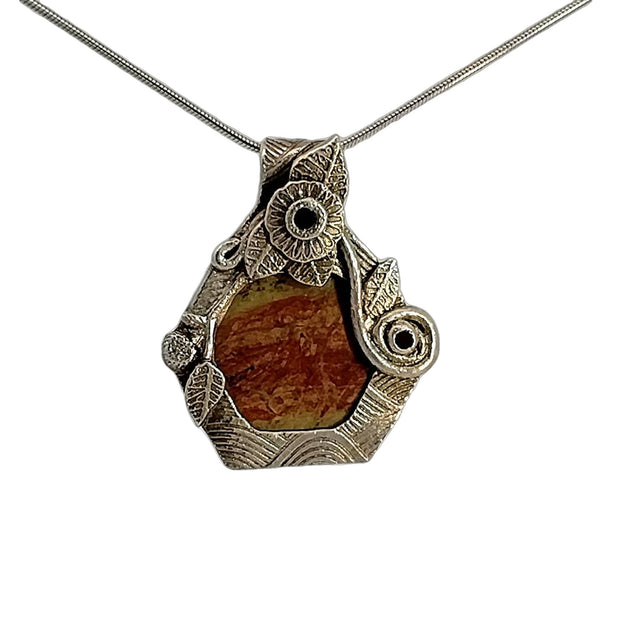 FS Jasper Vase Pendant