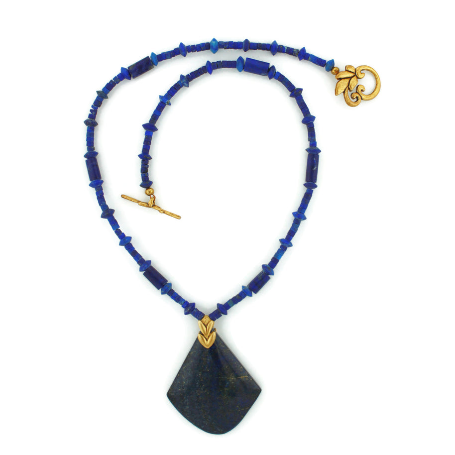 Lapis Lazuli Pendant and Necklace
