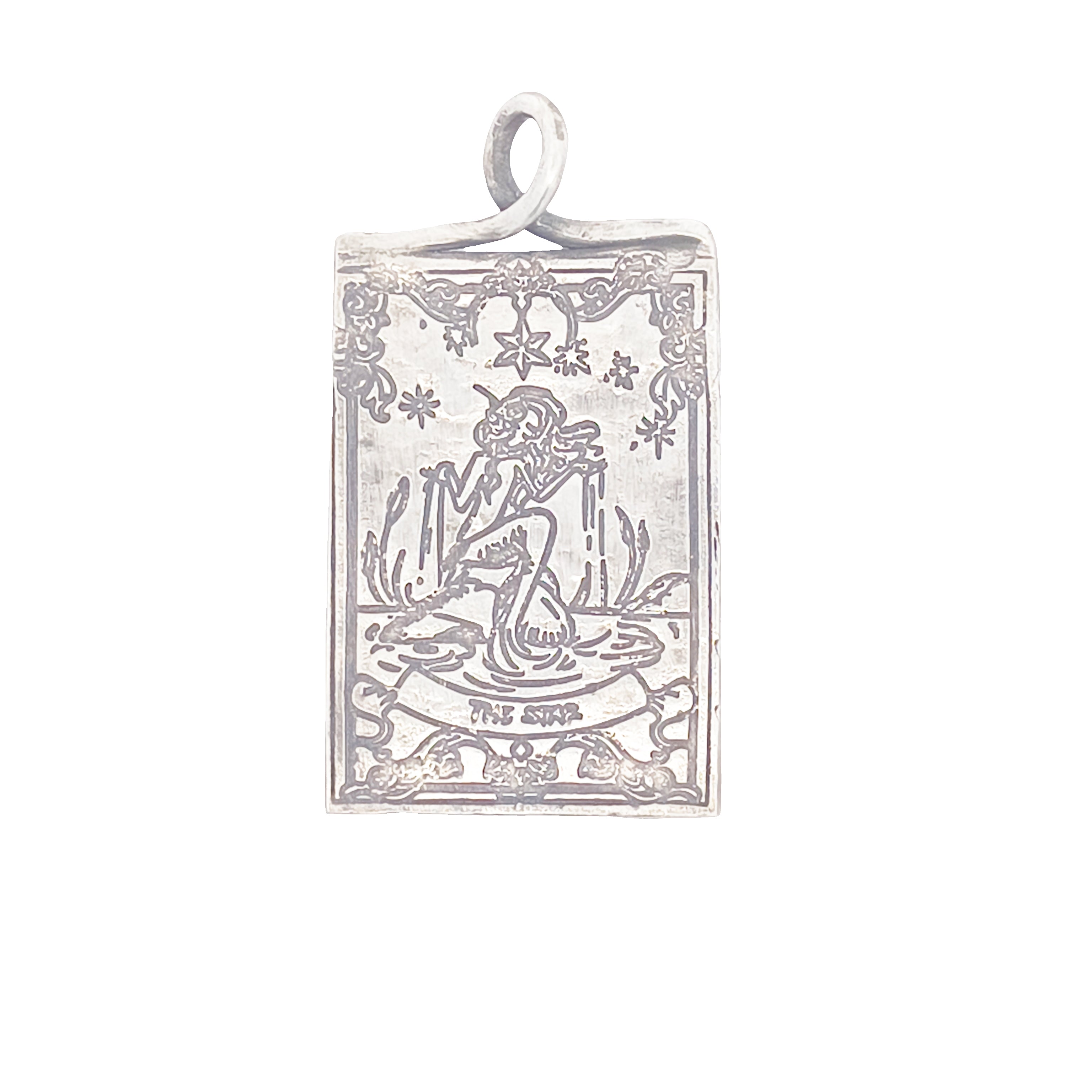 FS Tarot Card 17 The Star Pendant (Made to order)