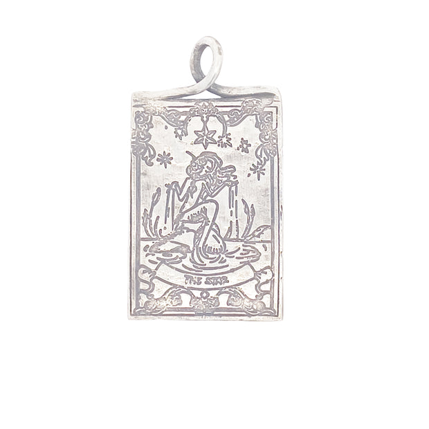 FS Tarot Card 17 The Star Pendant (Made to order)
