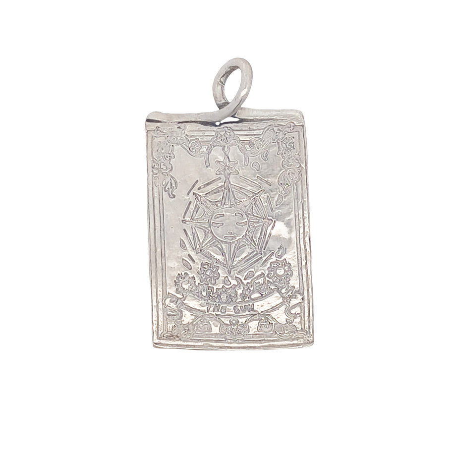 FS Tarot Card 19 The Sun Pendant (Made to order)