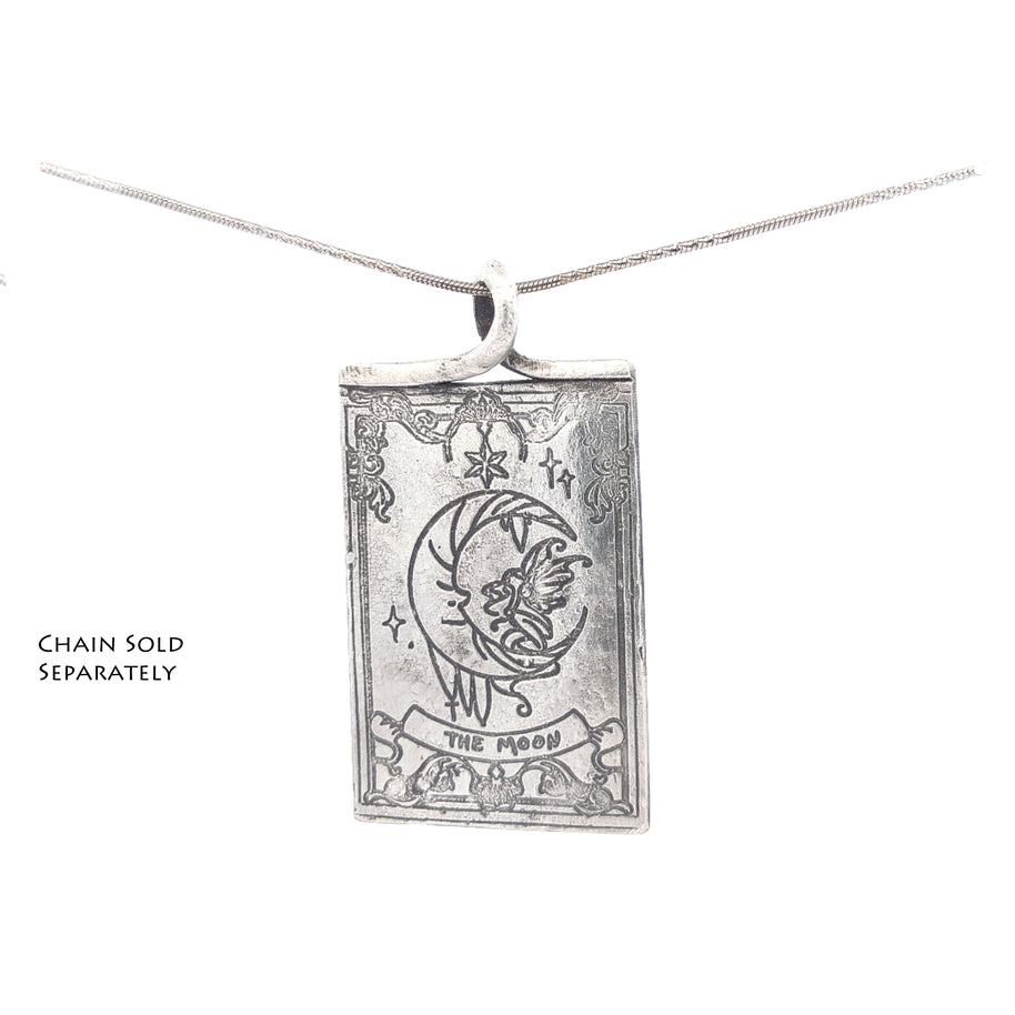 FS Tarot Card 16 The Tower Pendant (Made to order)