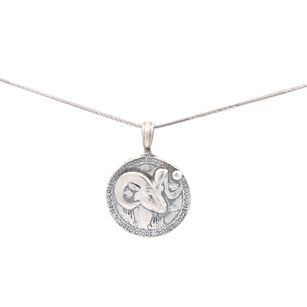 FS Zodiac 1-Sided Large Pendant (Made to order)