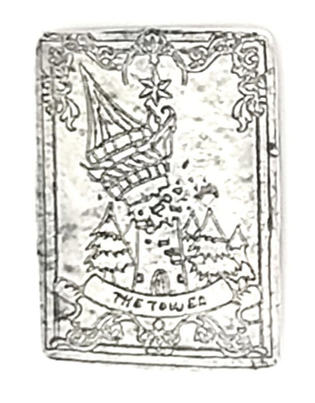 FS Tarot Card Silver Bar- .999 Fine Silver (Made to order)