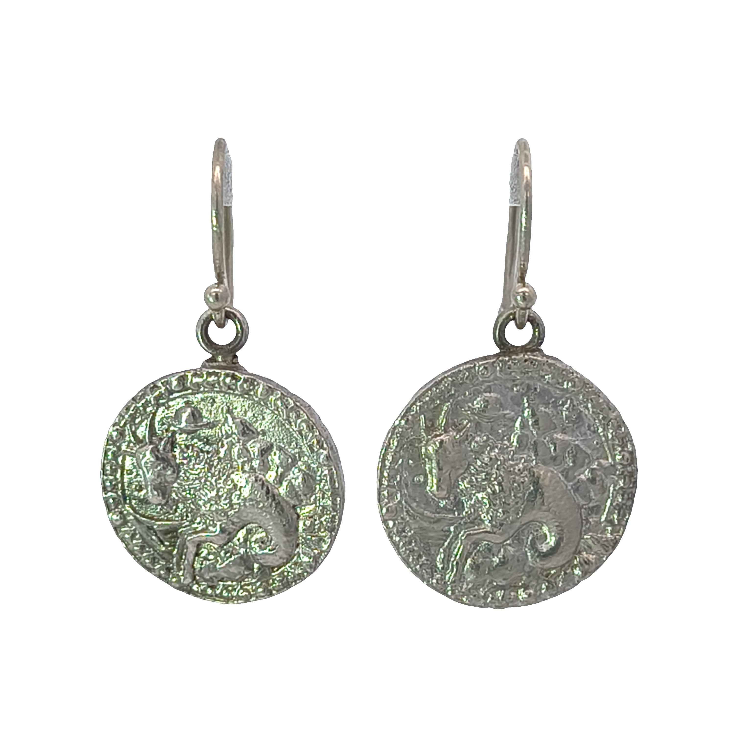 FS Zodiac Sign Capricorn Dangle Earrings (Made to order)