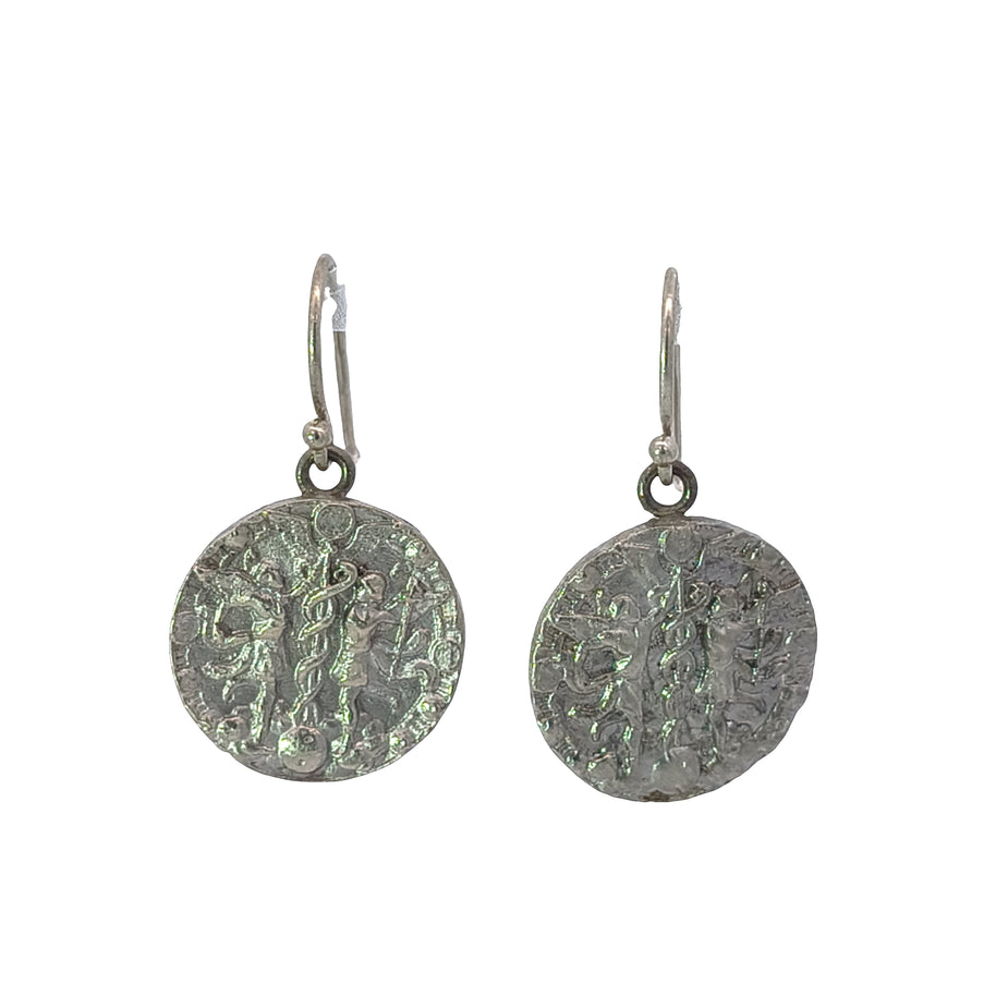 FS Zodiac Sign Gemini Dangle Earrings (Made to order)