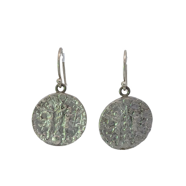 FS Zodiac Sign Gemini Dangle Earrings (Made to order)