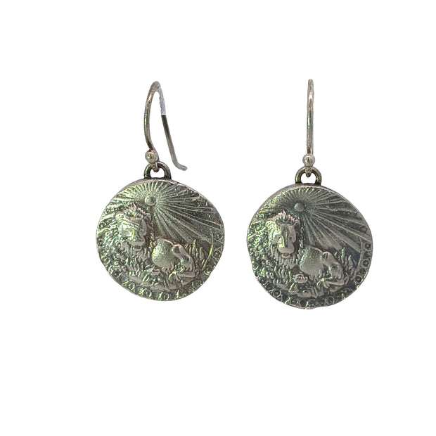 FS Zodiac Sign Leo Dangle Earrings (Made to order)