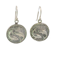 FS Zodiac Sign Pisces Dangle Earrings (Made to order)