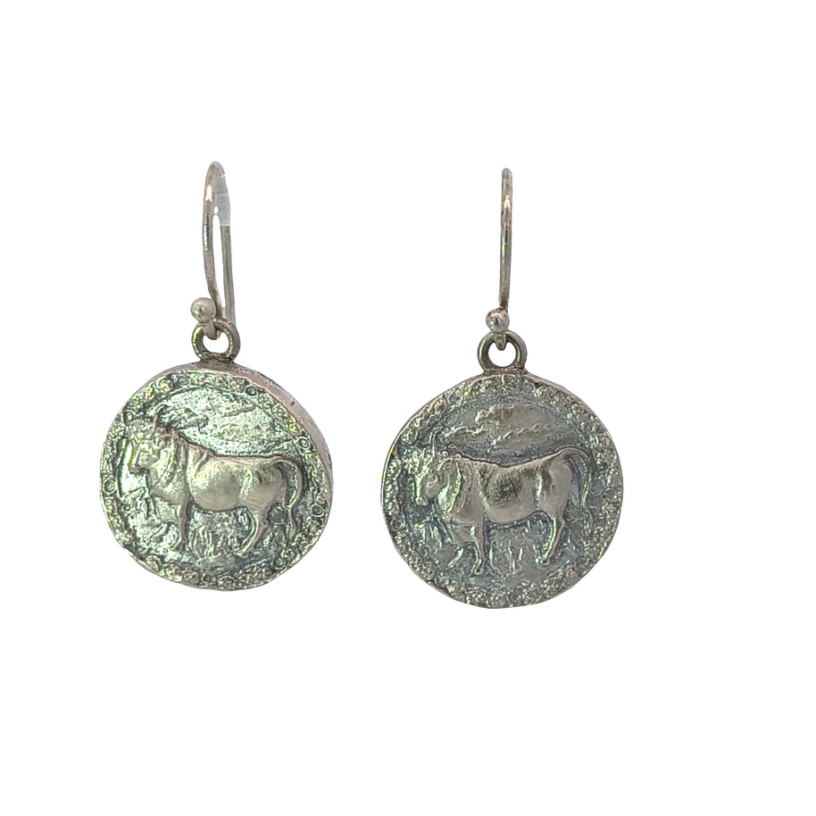 FS Zodiac Sign Taurus Dangle Earrings (Made to order)