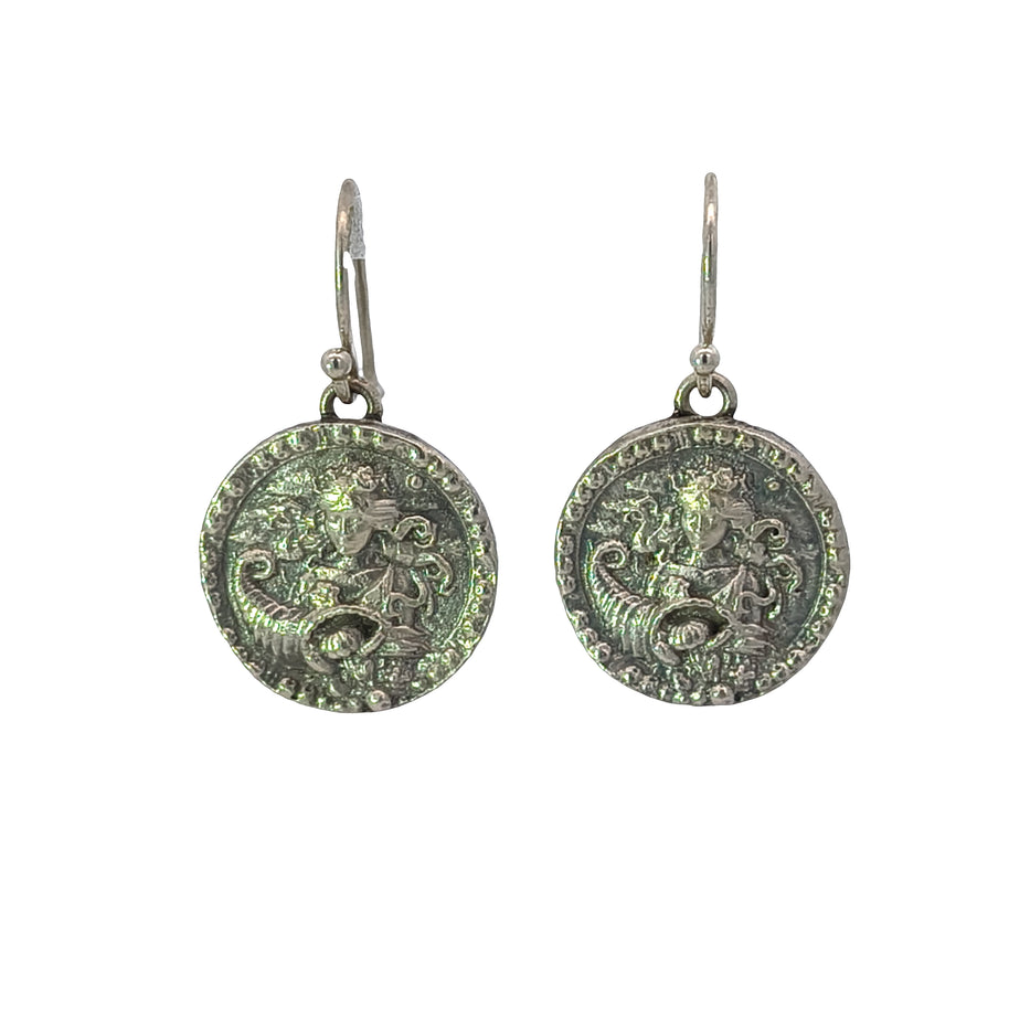 FS Zodiac Sign Virgo Dangle Earrings (Made to order)