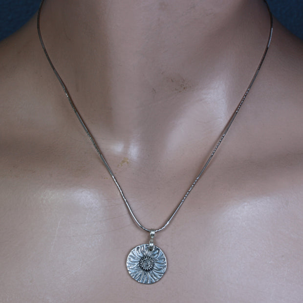 FS Swirling Sun Pendant