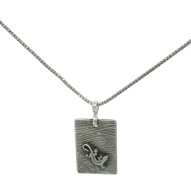 FS Lizard in the Grass Pendant