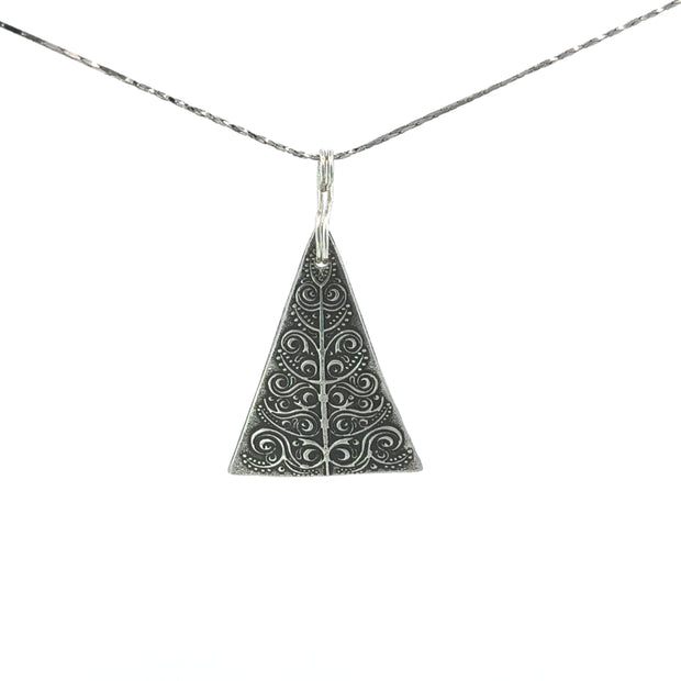 FS Tree Triangle Pendant