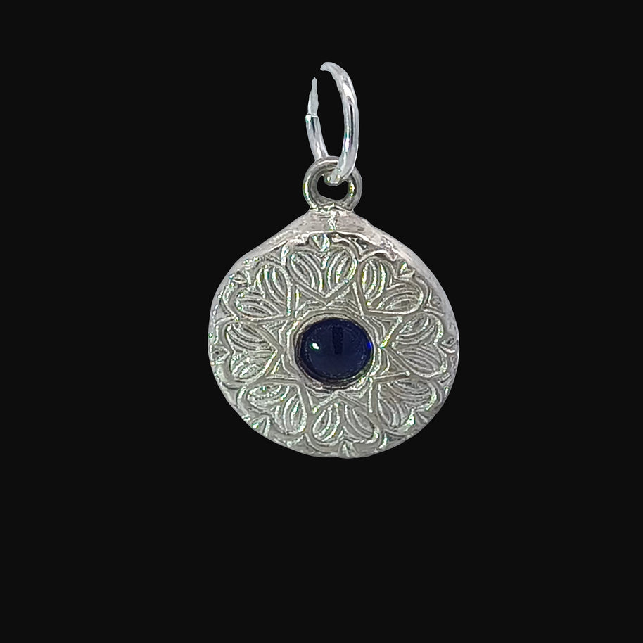 FS Blue Flower Charm