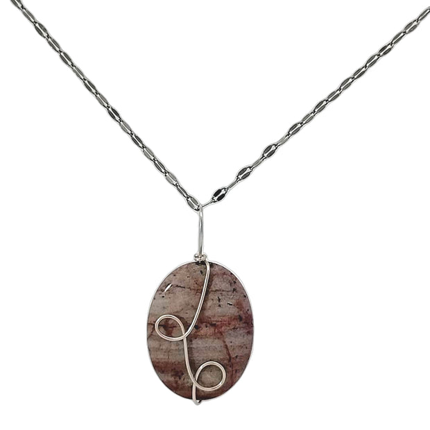 Purple Sugar Hills Jasper Pendant