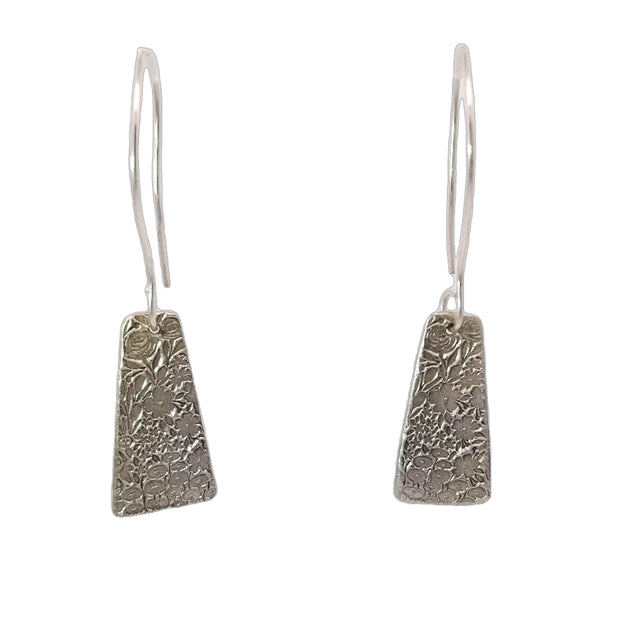 FS Flower Bunch Wedge Earrings