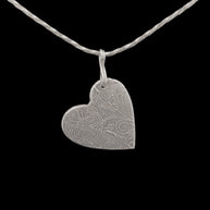 FS Fresh Love Heart with Flower Pendant