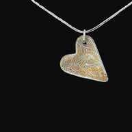 FS Heart with Flower Pendant