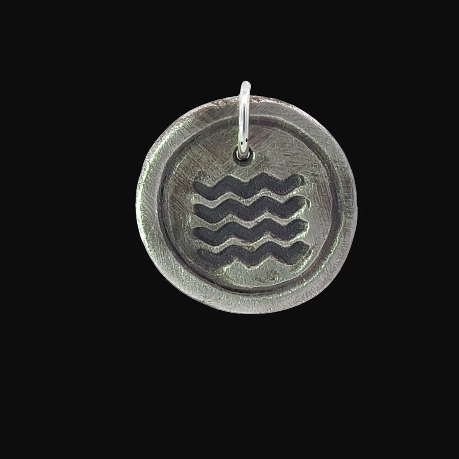 FS Earth Element - Zodiac 2-sided Charm (Made to order)