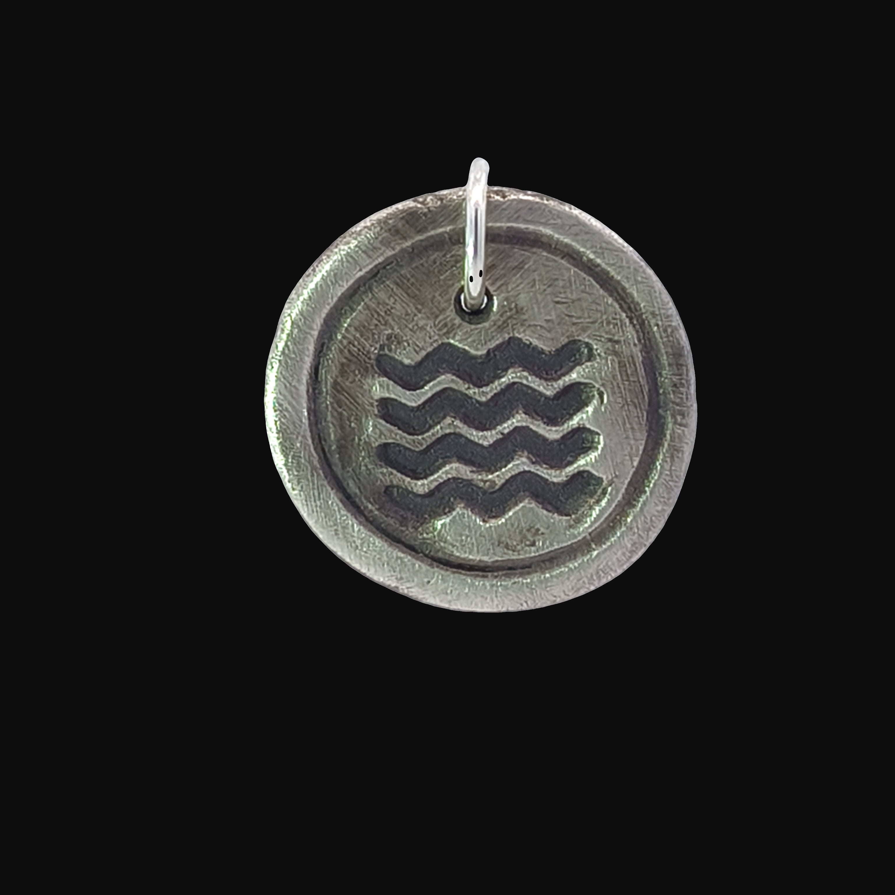 FS Earth Element - Zodiac 2-sided Charm (Made to order)
