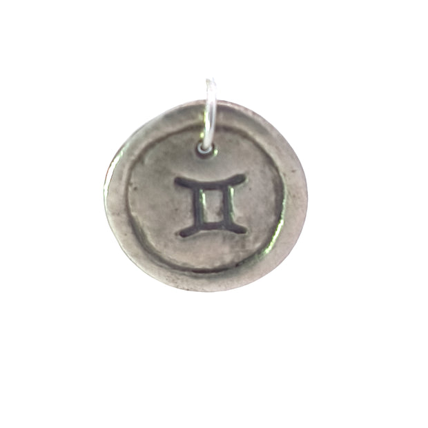FS Gemini - Air - Zodiac 2-sided Charm (Made to order)