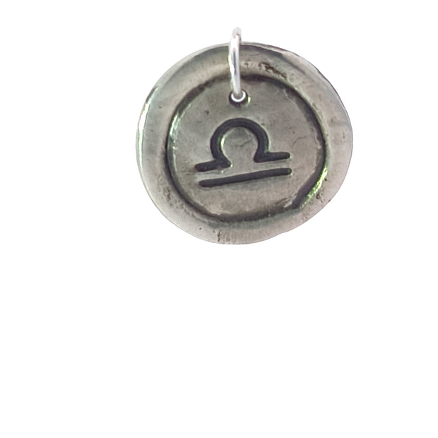 FS Libra - Air - Zodiac 2-sided Charm (Made to order)