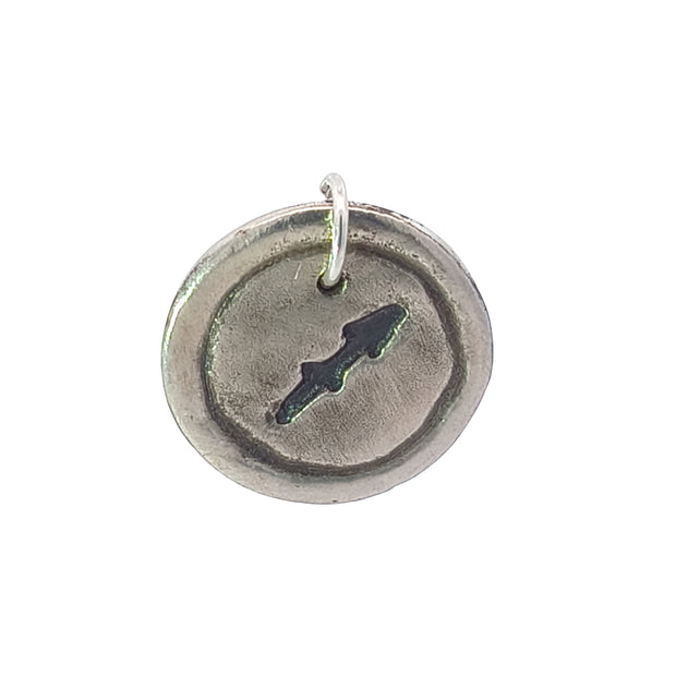 FS Sagittarius - Fire-  Zodiac 2-sided Charm (Made to order)