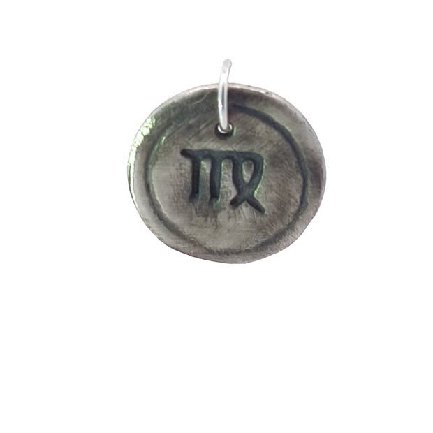 FS Virgo - Earth - Zodiac 2-sided Charm (Made to order)