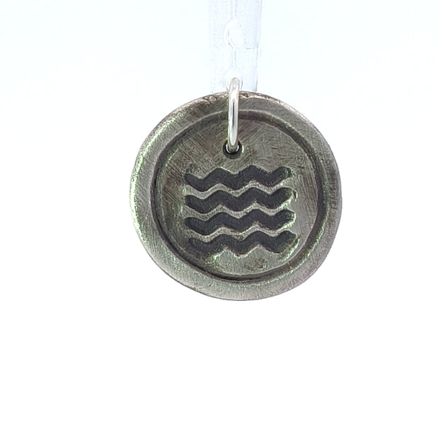 FS Earth Element - Zodiac 2-sided Charm (Made to order)