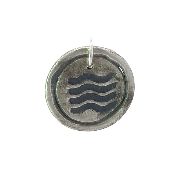 FS Water Element - Zodiac 2-sided Charm (Made to order)