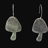 FS Forest Mushroom Earrings
