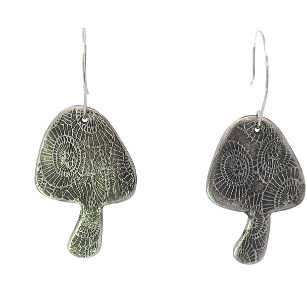 FS Forest Mushroom Earrings