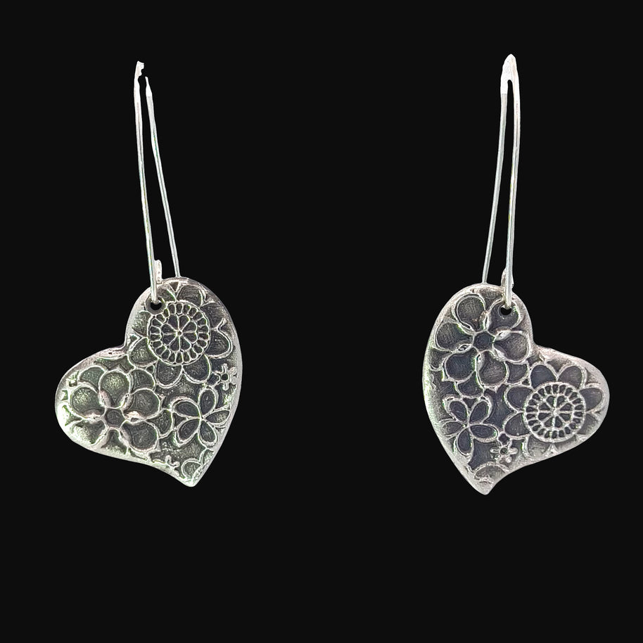 FS Heart Full Of Flowers Earrings