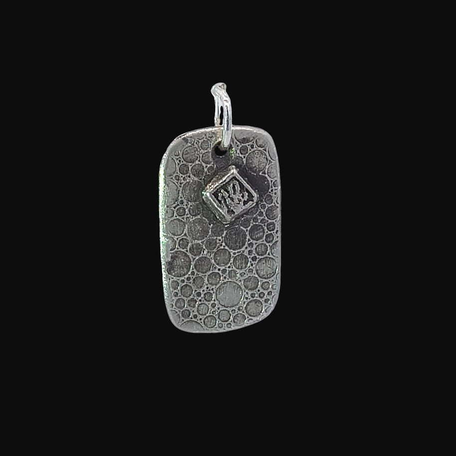 FS Tiny Floral Tag Charm