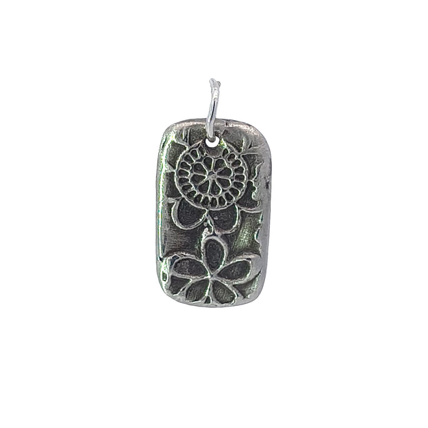 FS Tiny Floral Tag Charm