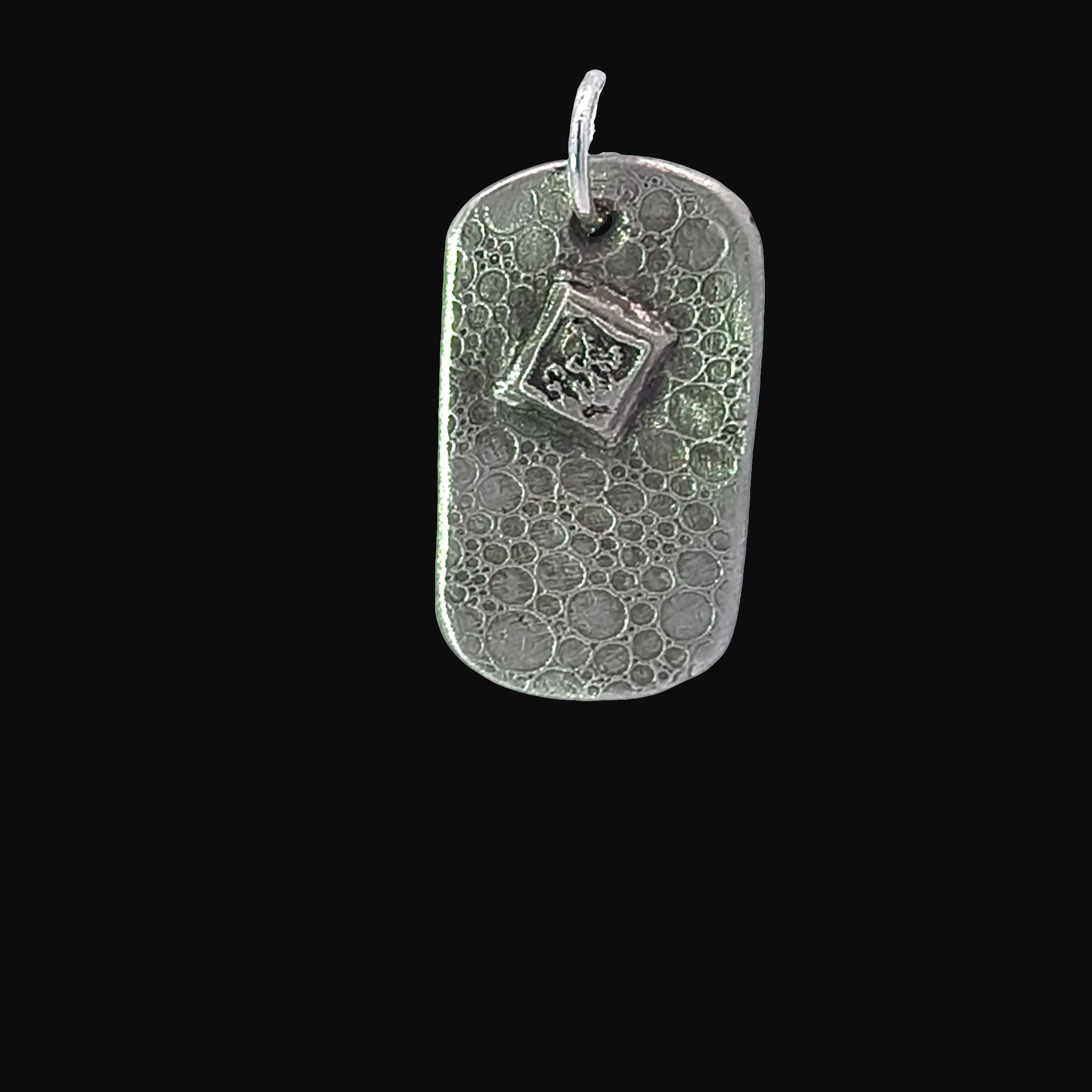 FS Small Floral Tag Charm