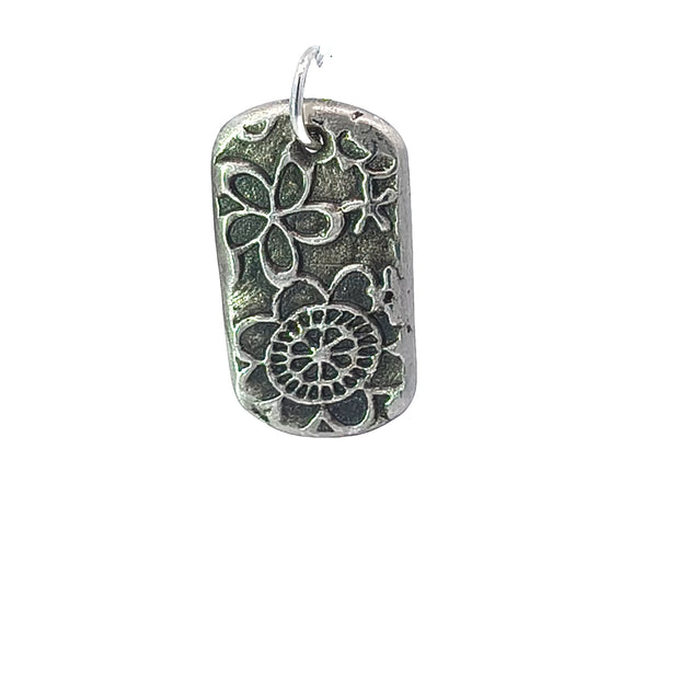 FS Small Floral Tag Charm